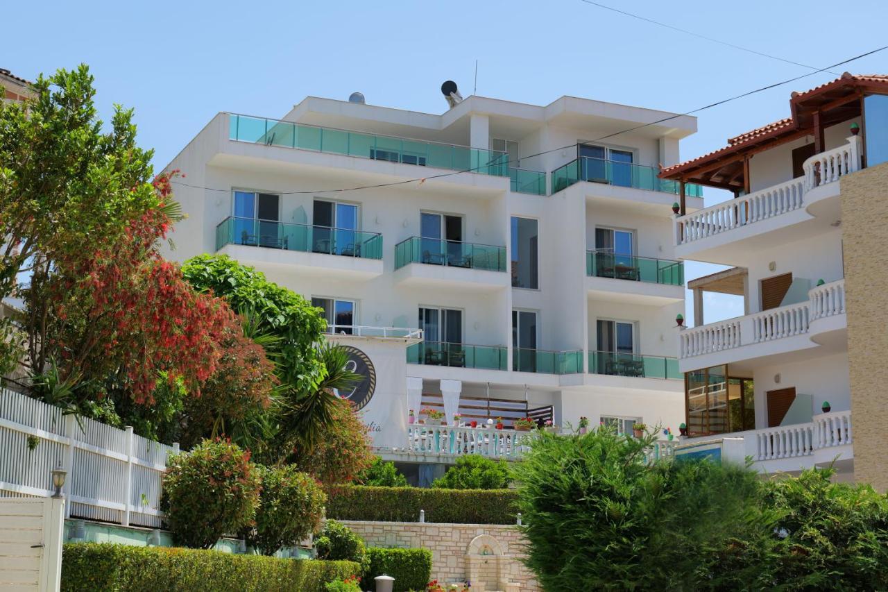 Hotel Solis Ksamil Esterno foto